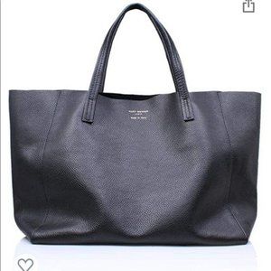 Kurt Geiger Black Leather Violet Tote